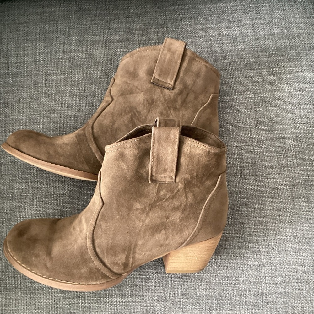 Dina brown ankle boots - Picture 5 of 7